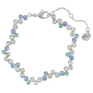 Swarovski Fidelity Blue Bracelet Rhodium-plated 17cm